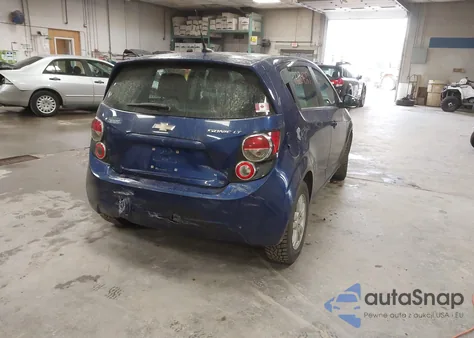 2013 Chevrolet Sonic Lt Auto z USA, uszkodzony, nr VIN 1G1JC6SG2D4110113